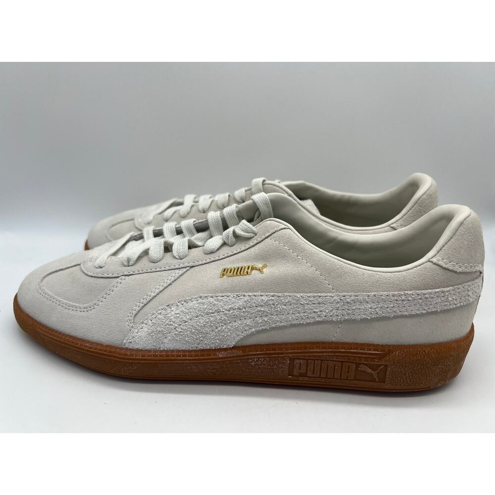 Puma Low-Top Army Trainer Bonanza Beige Suede 381228-01 Men's Size 12 - Picture 2 of 16